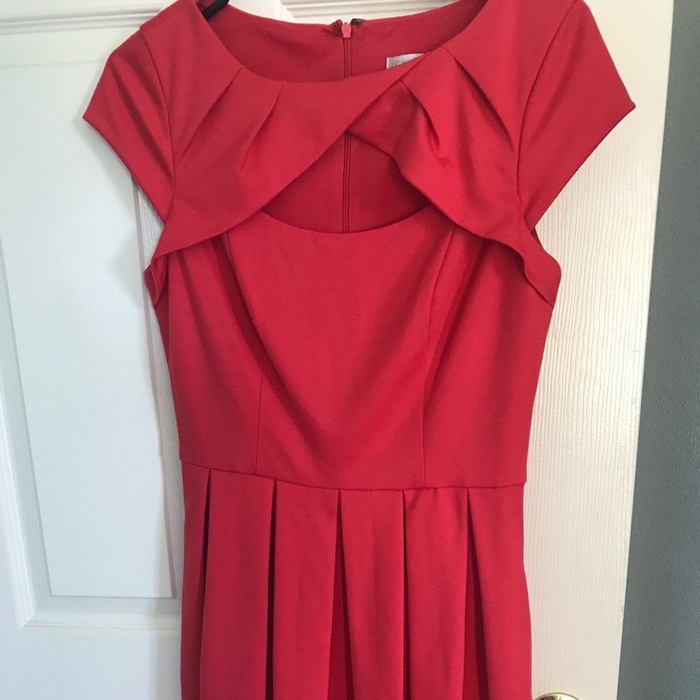 Red dress